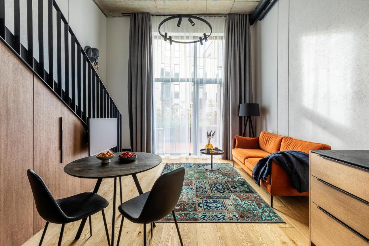 Stylish Loft With Terrace Paupys, Old Town Apartment Vilnius Exterior photo