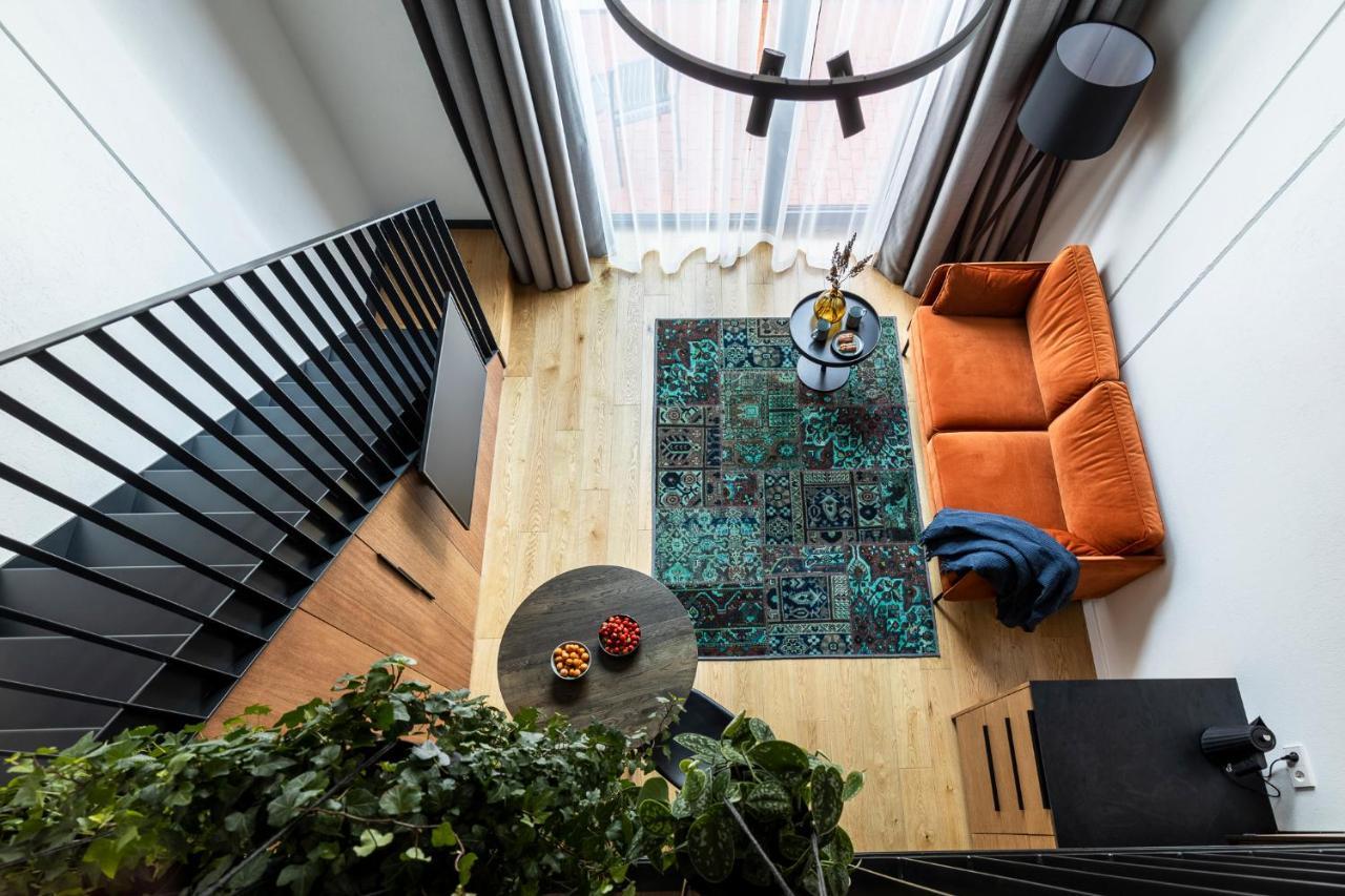 Stylish Loft With Terrace Paupys, Old Town Apartment Vilnius Exterior photo